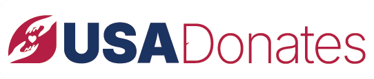USA donates logo